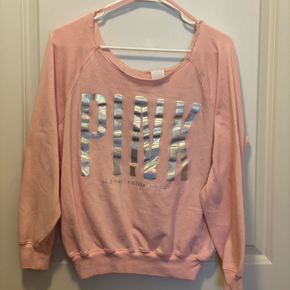 Oversized VS PINK Sweatshirt